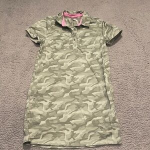 Vineyard Vines
Little Girl's & Girl's Camo Utility Dress size 5